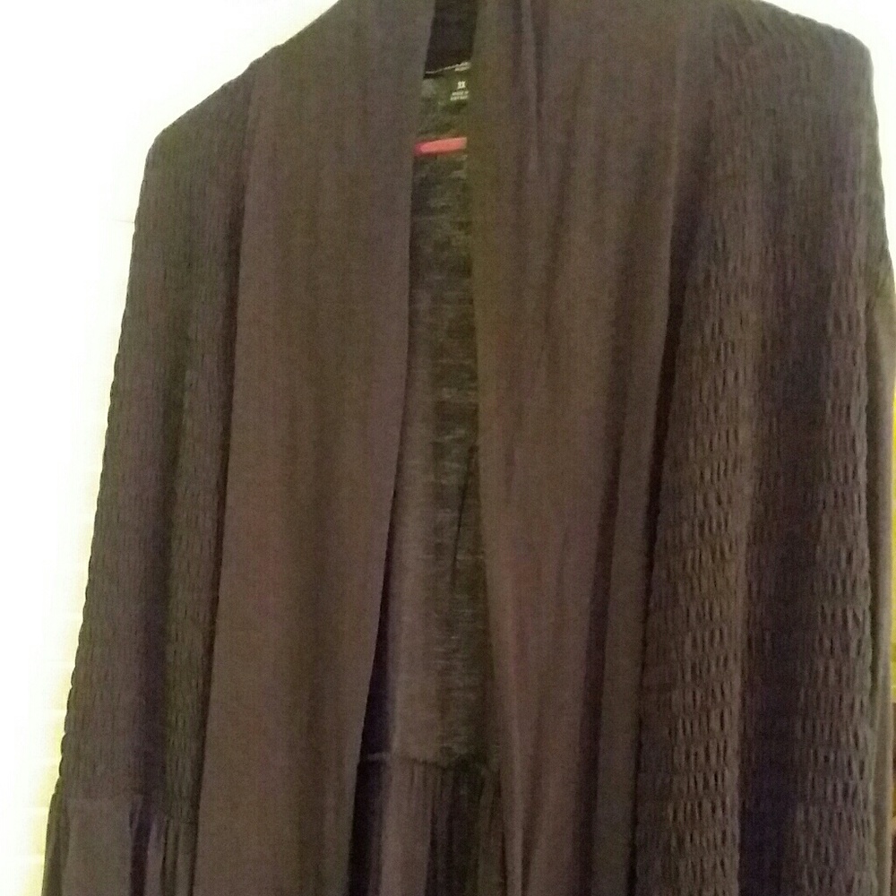 Unstructured Black "Blazer"